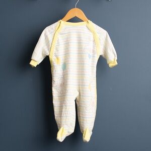 3/$10 VINTAGE bunny romper